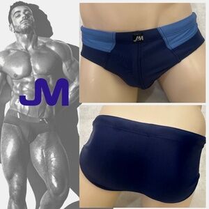 JM Pouch Swim Briefs Small 30-36" waist Gently worn 80% nylon / 20% spandex